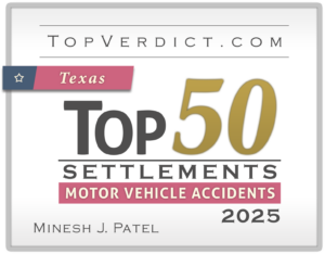 Top 50 Settlements Motor Vehicle Accidents 2025 Minesh J. Patel